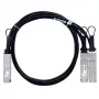 BlueOptics HPE P06248-B22 suderinamas Breakout Direct Attach Cable (DAC) Pasyvus 200GbE į 2x100GbE Varinis dvigyslis QSFP56 į 2xQSFP56 3 m BlueLAN