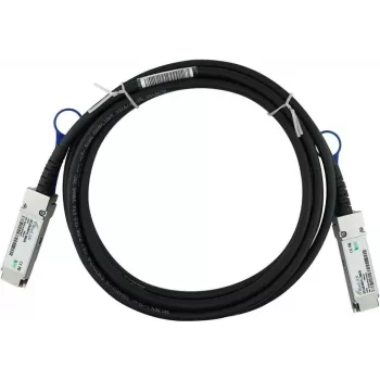 BlueOptics suderinamas H3C QSFP-100G-D-CAB-3M-CM BlueLAN SC282801L3M26 QSFP28 Direct Attach kabelis, 100GBASE-CR4, Infiniband EDR, 26AWG, 3 metrai (QSFP-100G-D-CAB-3M-CM-BL)