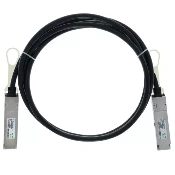 BlueOptics Extreme Networks 20G-DACP-QSFP1SFPDD1M BlueLAN QSFP+ Direct Attach Cable, 40GBASE-CR4, 30AWG, 1 Meter