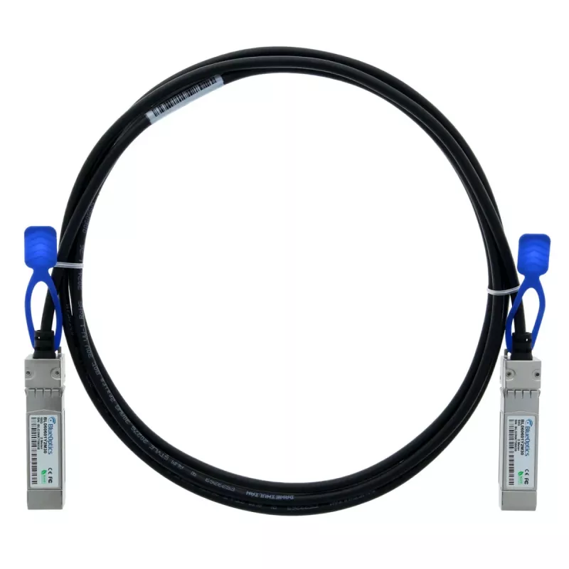 BlueLAN C-S50-S50-1M-BL 50GBASE-CR Passive SFP56 Direct Attach Cable, 1 Meter