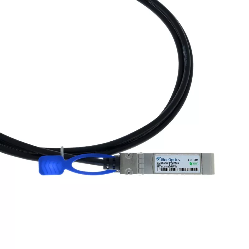 BlueLAN C-S50-S50-1M-BL 50GBASE-CR Passive SFP56 Direct Attach Cable, 1 Meter