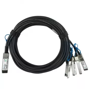 BlueOptics Dell 2CGD4 BlueLAN SC282701L0.5M26 Passive 100GBASE-CR4 QSFP28 to 4x25GBASE-CR SFP28 Direct Attach Breakout Cable, 0,5m