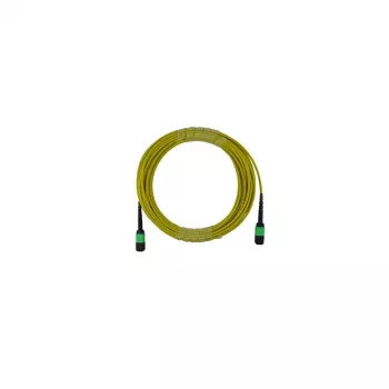 BlueOptics Compatible HPE P45731-B21 Skaidulinio ryšio magistralinis kabelis, MPO/APC – MPO/APC, vienmodis OS2, 3 m, 12 gyslų, LSZH, geltonas