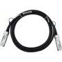 BlueLAN CBL-NTWK-0956-QSFP56-0.5-BL QSFP56 Direct Attach Cable, 200 Gbps, 0.5 m, Passive Copper, 30 AWG