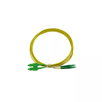 BlueOptics Dupleksinis šviesolaidinis jungiamasis laidas LC-APC/SC-APC Vienmodis OS2 2 Metrai