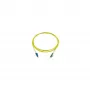 BlueOptics Simplex Fibre Optic Patch Cable, LC-UPC to LC-APC, Single Mode OS2, 50m, Yellow
