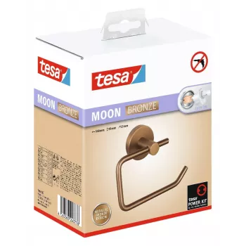 Tesa MOON BRONZE Lipnus tualetinio popieriaus laikiklis, metalinis