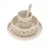 Lassig Little Mateys 5-Piece Dinner Set Royal Blue