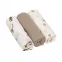 Lassig Little Mateys Royal Blue Muslin Swaddle Blankets 3-Pack 85x85cm