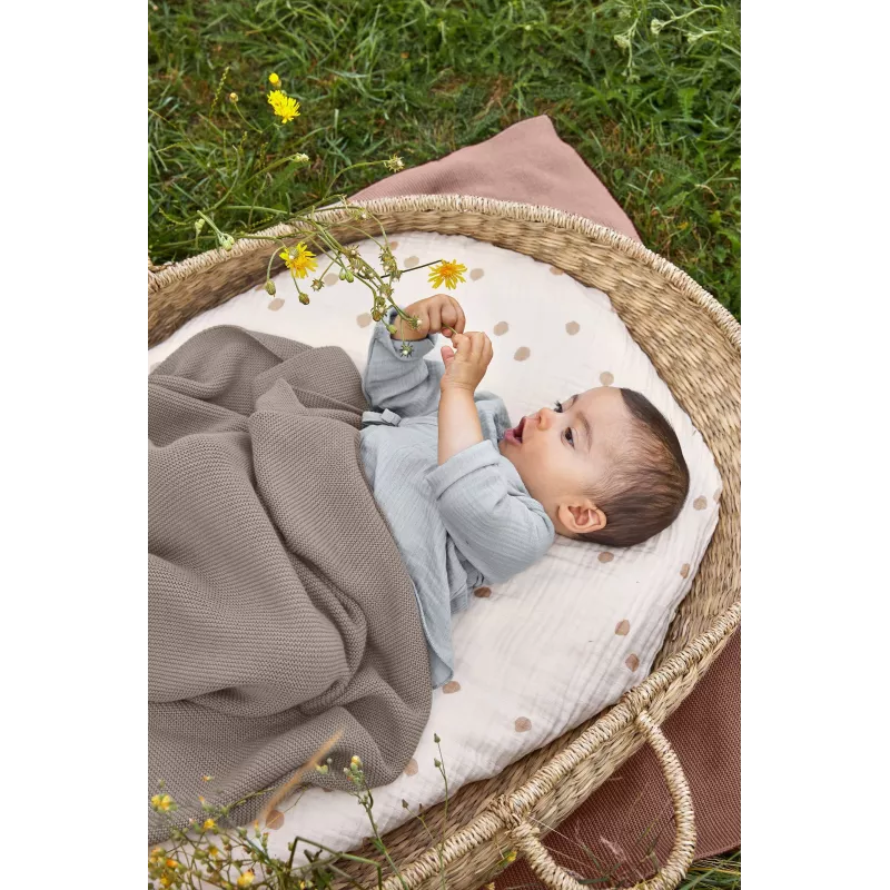 Lassig Little Mateys Royal Blue Muslin Swaddle Blankets 3-Pack 85x85cm