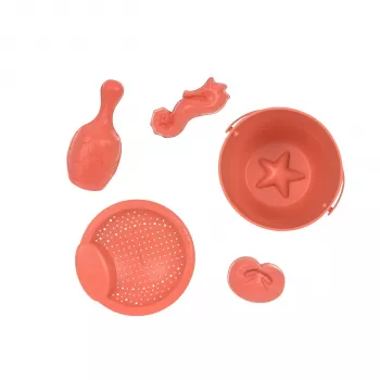 Lassig Water Friends Pink Sand Toy Set - 5 Pieces