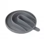 PALOPA Yumo Silicone Slow Feeder Dog Bowl Insert Anthracite