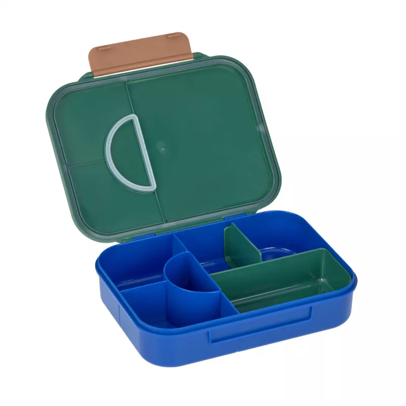 Lassig Bento Little Gang Rainbow Green Bento Box 1200 ml