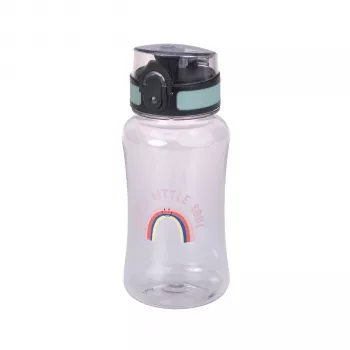 Lassig Butelka Tritan geriamasis butelis 420 ml Tiny Outdoor Rainbow