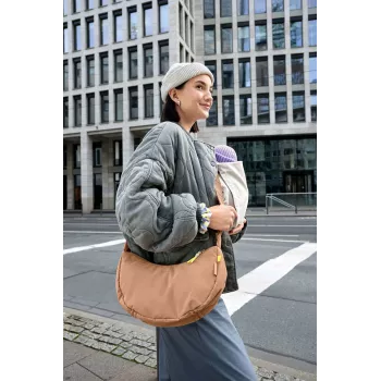Lassig Green Label Stretch Up Bum Bag Brown