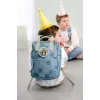 Lassig Mini Backpack Square Pattern Party Blue 3.5L