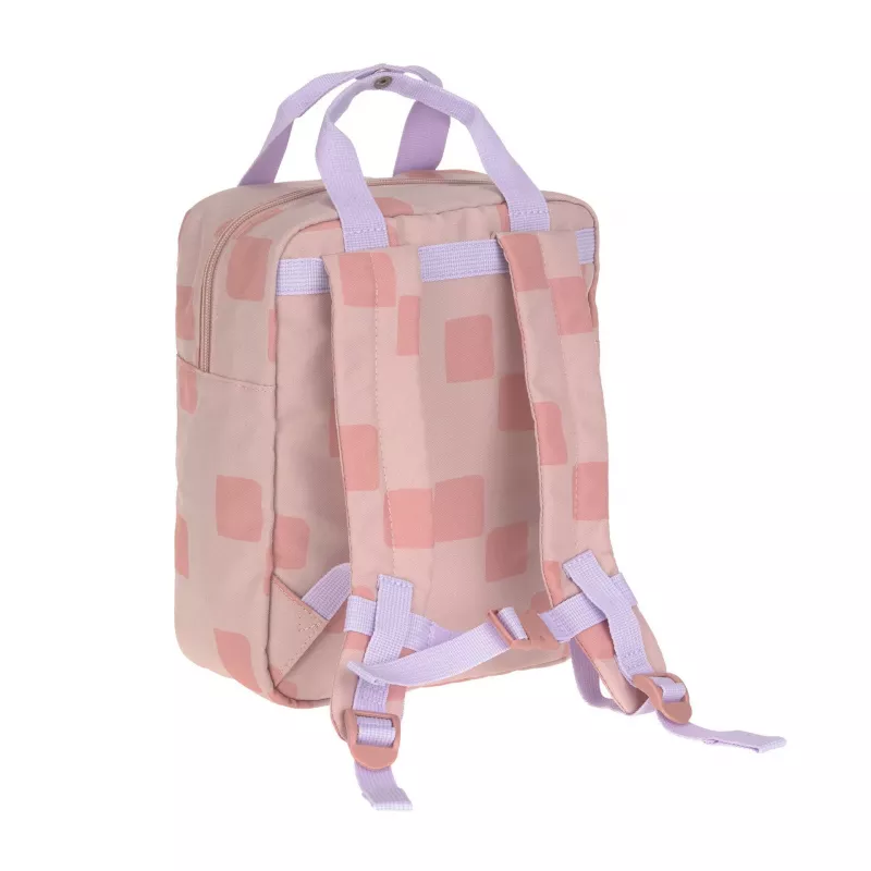 Lassig Mini Backpack Square Pattern Party Rose