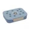 Lassig Lunchbox Bento with Compartments Pattern Party Blue/Green