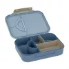 Lassig Lunchbox Bento with Compartments Pattern Party Blue/Green