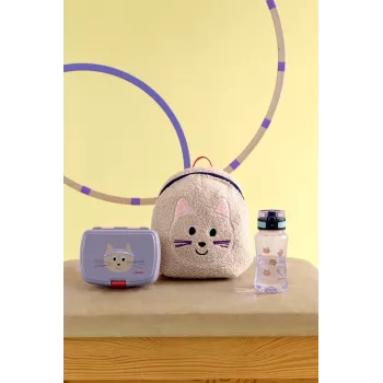 Lassig Tiny Team Tritan gertuvė 420 ml Kitten