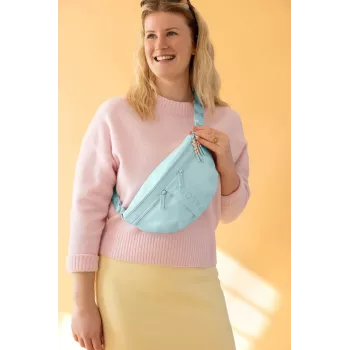 PALOPA Emma Dog Treat Pouch Waist Bag Blue Haze