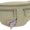PALOPA Emma Dog Treat Bag Fanny Pack Crinkled Nylon Pale Olive