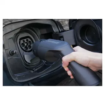 KABELMEISTER Mode 3 EV įkrovimo kabelis, Type 2 kištukas į lizdą, 3 fazės, 16A, 11kW, mėlynas, 7,5m