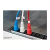Kabelmeister Cold Device Extension Cable C14 to C13, Red, 0,5m, 3x0.75mm²