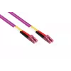 Kabelmeister Patch Cable LWL Duplex OM4 Multimode 50/125 LC/LC LSZH Exchangeable Polarity
