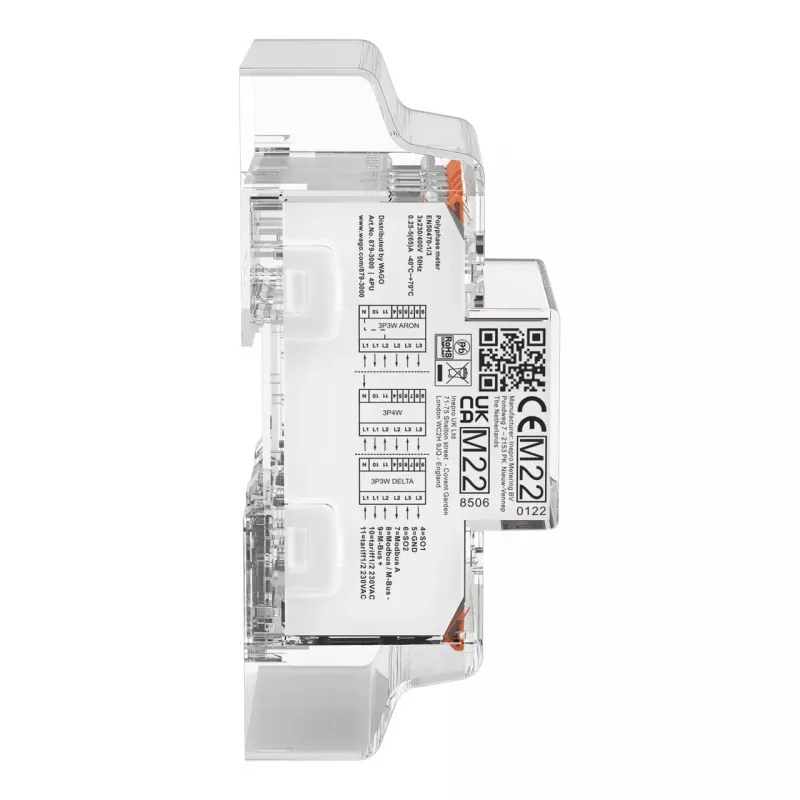 WAGO 879-3000 4PU Trifazis skaitiklis 65 A MID atitikmuo 1 vnt.