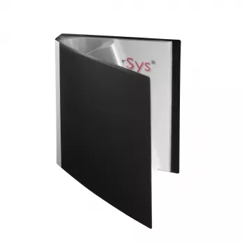FolderSys Display Book Black su 30 kišenių