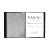 Foldersys Display Book A4 Black 40 Sleeves