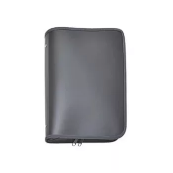 FolderSys A4 Zipper Document Pouch Transparent