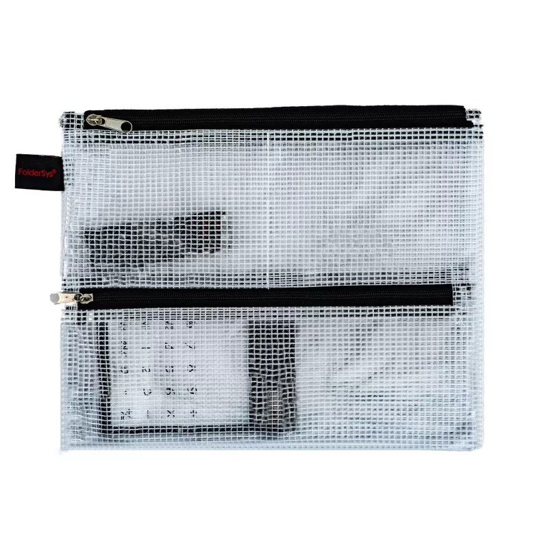 FolderSys A5 Ziplock maišeliai skaidrūs 10 vnt. pakuotė