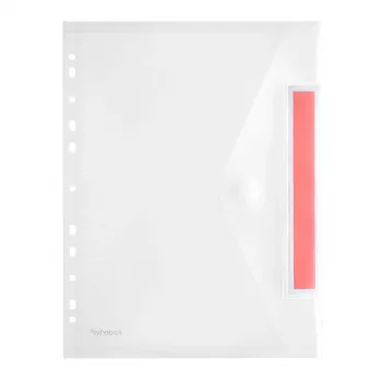 FolderSys Document Sleeve A4 Transparent 10-Pack