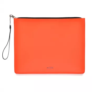 FolderSys PHAT BAG silikoninis maišelis su užtrauktuku A5, raudonas (40484-80)