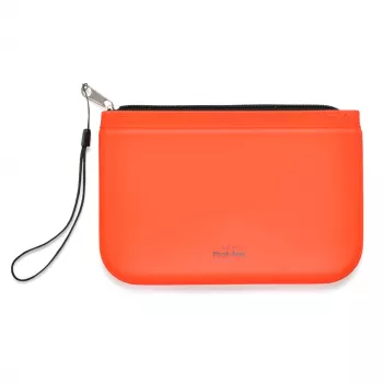 FolderSys PHAT BAG silikoninė dėklas su užtrauktuku A6, raudonas (40486-80)