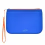 FolderSys PHAT BAG silikoninis maišelis su užtrauktuku A6, mėlynas (40486-40)