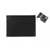 FolderSys A5 Zipper Pouch Black Opaque Non-Woven PP 190 x 255 mm