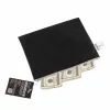 FolderSys A5 Zipper Pouch Black Opaque Non-Woven PP 190 x 255 mm