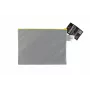 FolderSys A5 pilkas nepermatomas neaustinio PP maišelis su užtrauktuku 190 x 255 mm