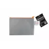 FolderSys Zipper Pouch A6 Grey Opaque Non-Woven PP 125 x 180 mm