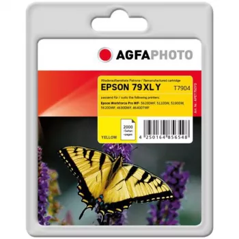 AGFAPHOTO APET790YD Perdirbtas geltonas rašalo kasetė (didelės išeigos), skirta Epson 79XL