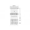 METZ CONNECT BTR E-DAT C6 6x8 AP Distributor Patch Panel - CAT 6 - STP - Grey - 1U - 19 inch