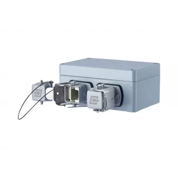 METZ CONNECT 1401060320ME Patch Cable - Grey - Aluminium - IP67 - 1 Piece