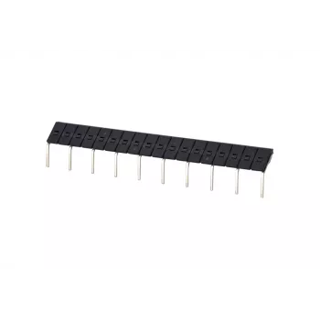 METZ CONNECT 850349-02 Disconnect Terminal Block - 1-Pole, Screw Connection, DIN Rail, Black, IP20