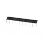 METZ CONNECT 850349-02 Disconnect Terminal Block - 1-Pole, Screw Connection, DIN Rail, Black, IP20