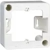 METZ CONNECT OpDAT Design Frame 1-Module Screwless Pure White RAL 9010 85x43mm