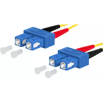 METZ CONNECT OpDAT SC Duplex / SC Duplex OS2 0,5 m šviesolaidinis jungiamasis kabelis