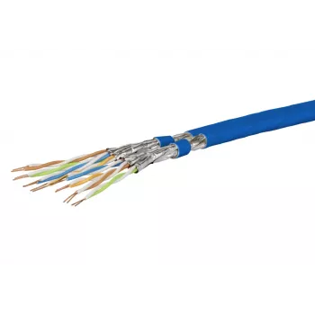 METZ CONNECT Cat.7 S/FTP Patch Cable 500 m, LSZH, Orange, Drum